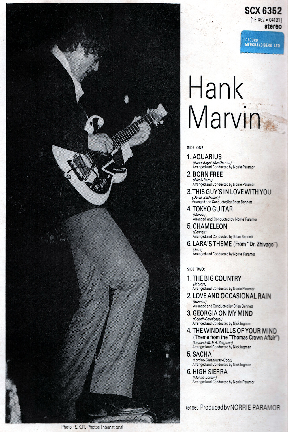 Hank Marvin | “Sacha” | Columbia