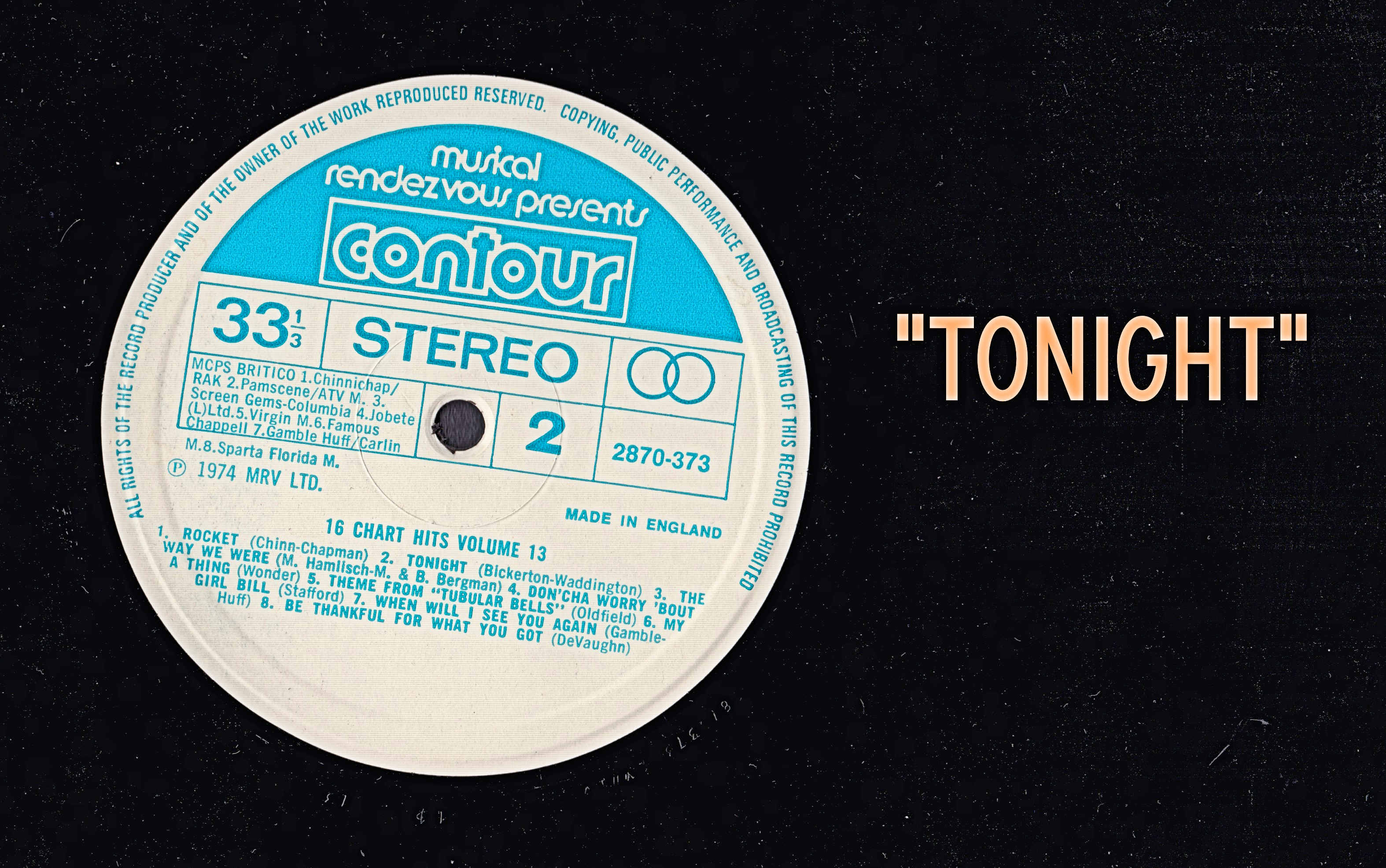 The Rubettes | Cover Version | “Tonight”