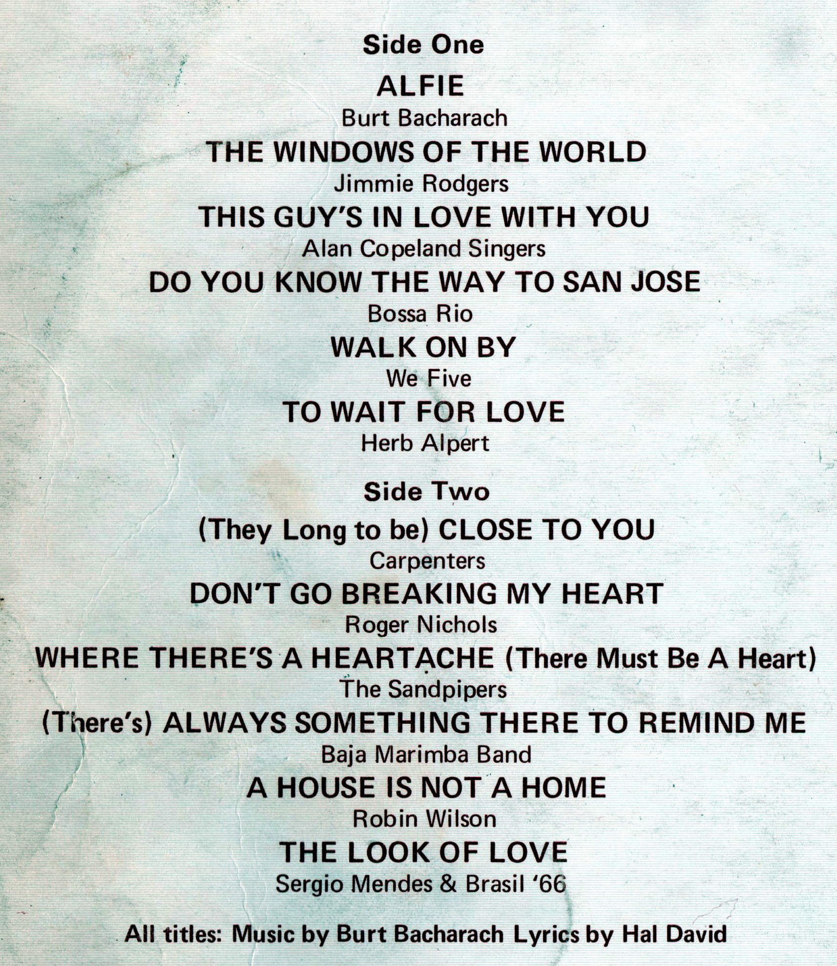 We Five | Walk On By