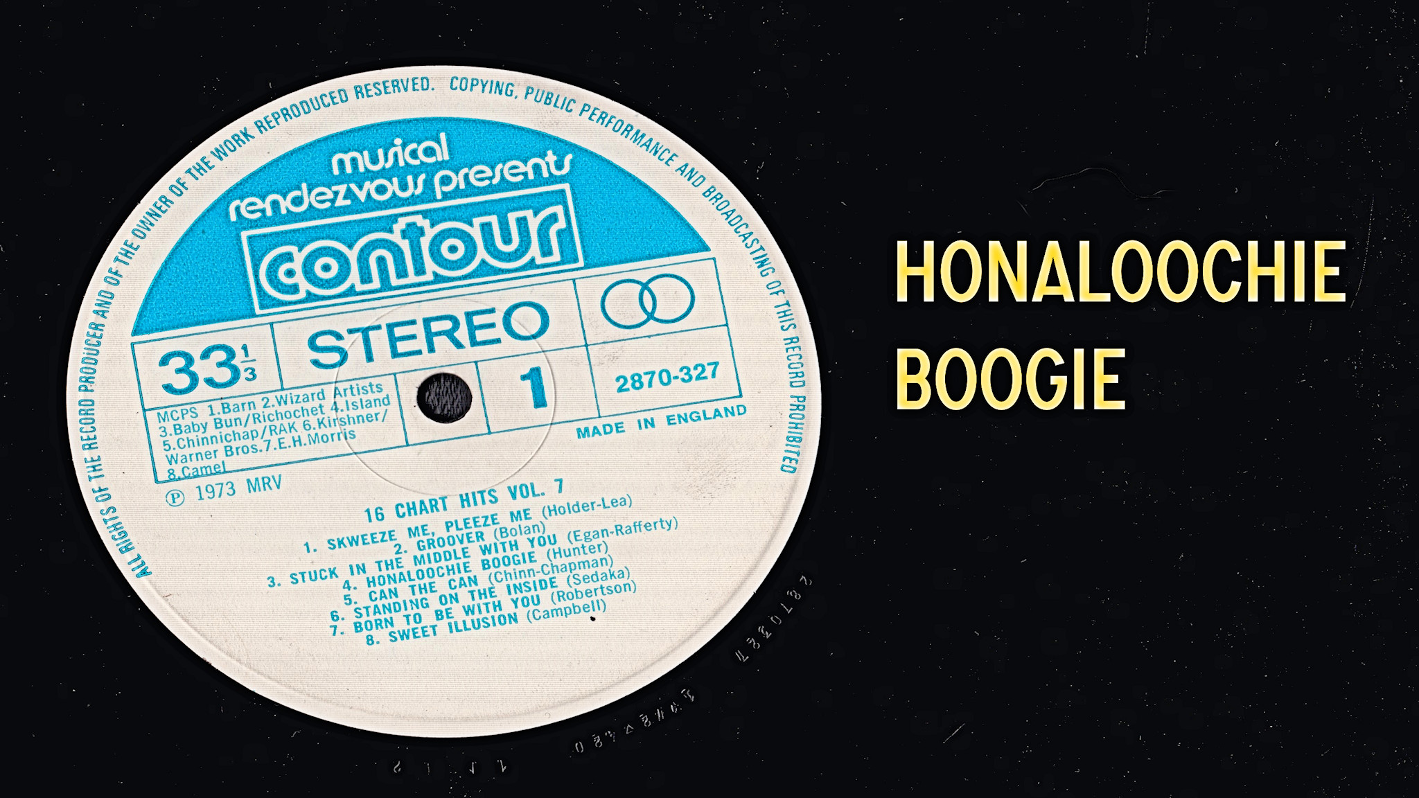 Mott The Hoople | Cover Version | “Honaloochie Boogie