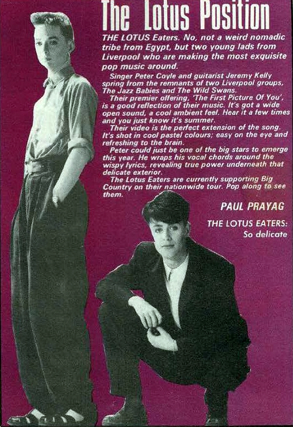 The Lotus Eaters | “The First Picture Of You” | Sylvan-Arista