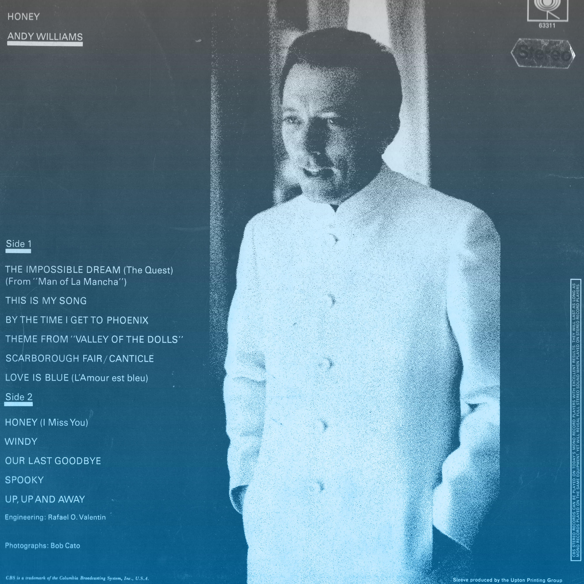 Andy Williams | Honey | (CBS)